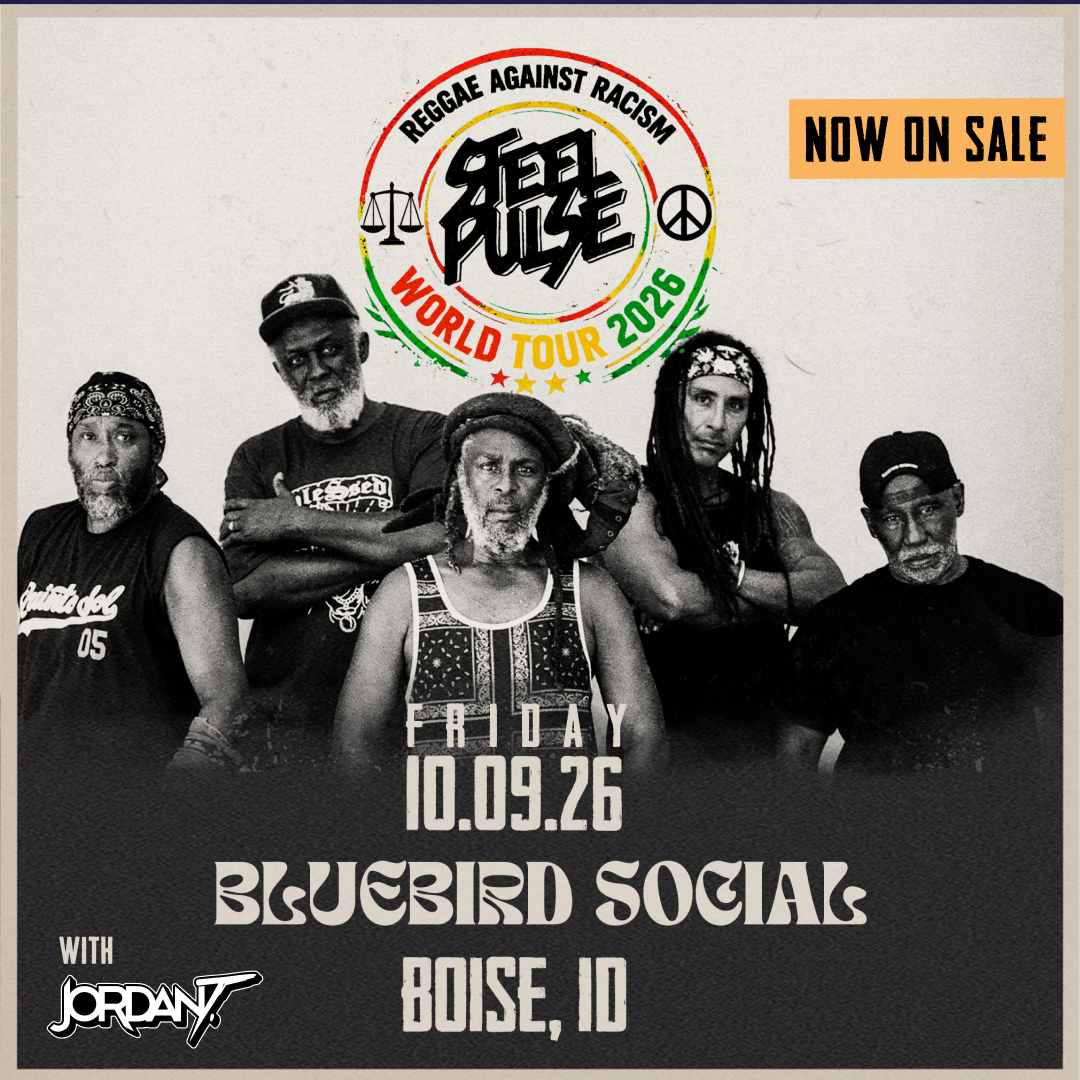Steel Pulse at Bluebird Social in Boise, ID